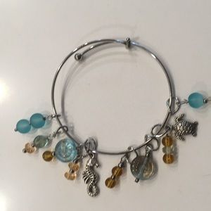 Designer Style Necklace with 7 Unique Charms